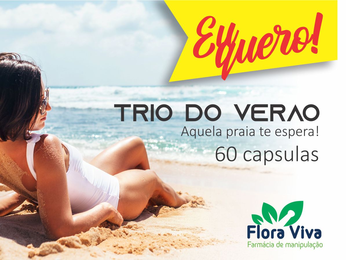 Kit Emagrecedor Trio Do Verão 60 Cápsulas Com Gel Flora Viva - Image 2
